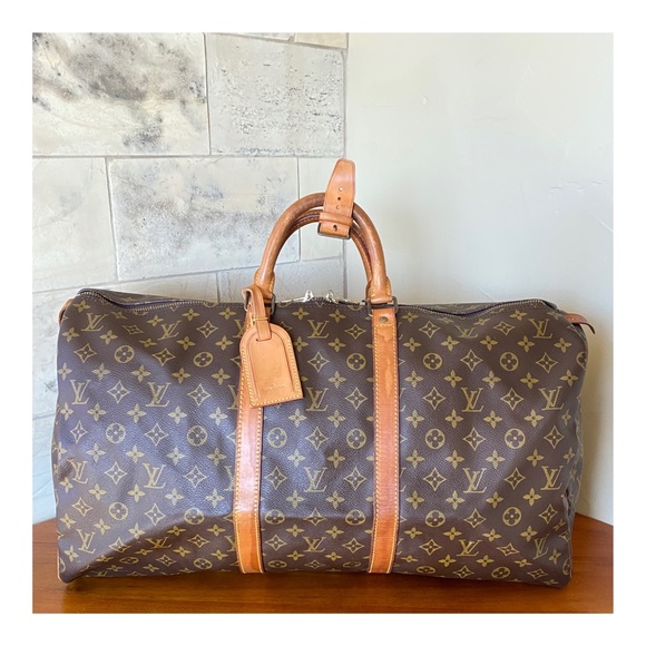 Louis Vuitton Handbags - AUTHENTIC LOUIS VUITTON KEEPALL 55 DUFFEL BAG